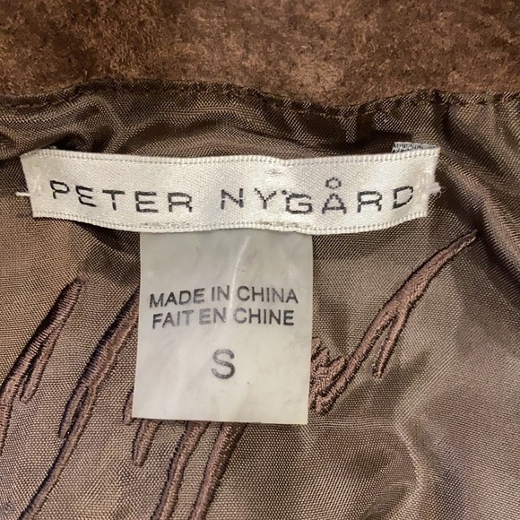 Peter Nygard Suede Jacket in Size Small - Picture 9 of 9